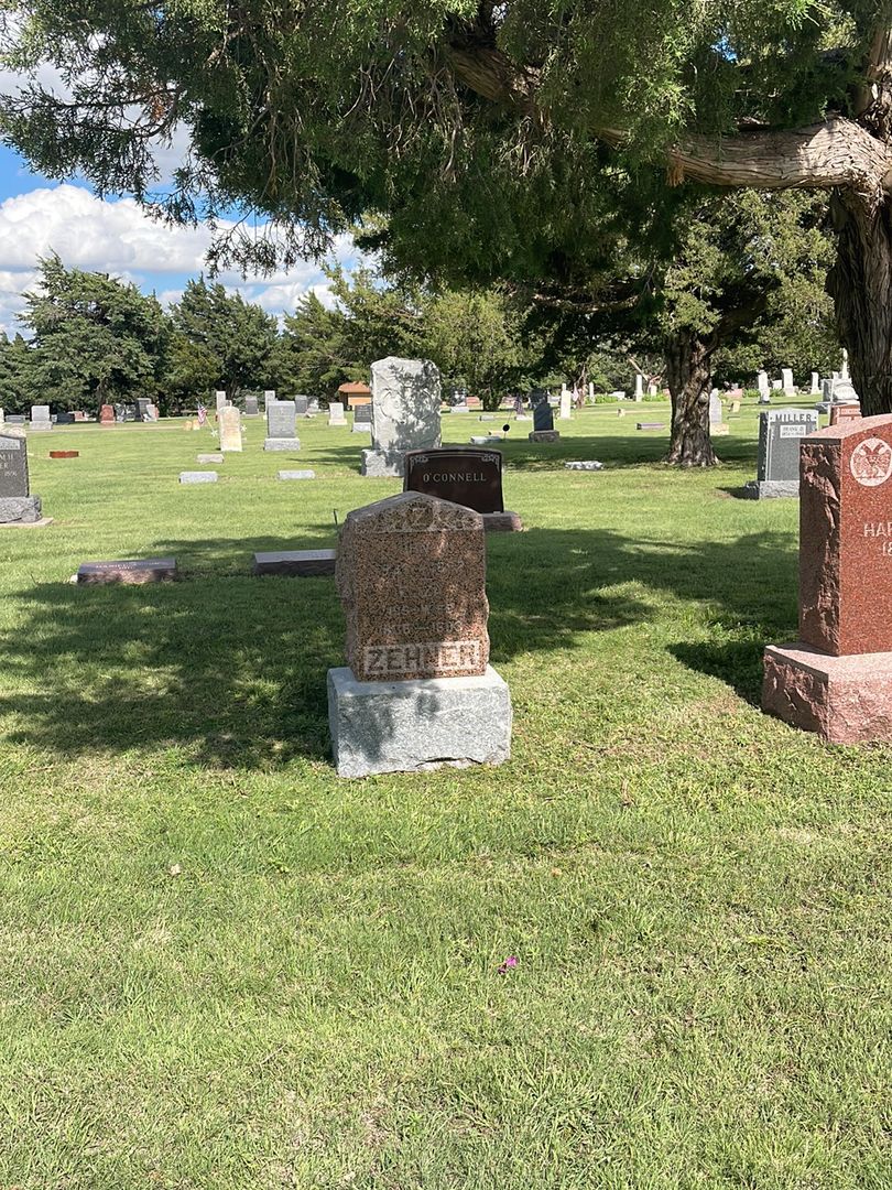 John W. Zehner's grave. Photo 1