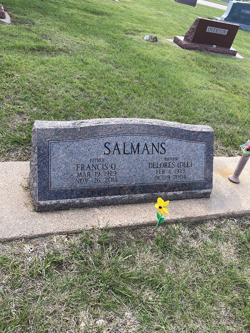 Francis Oscar Salmans's grave. Photo 1