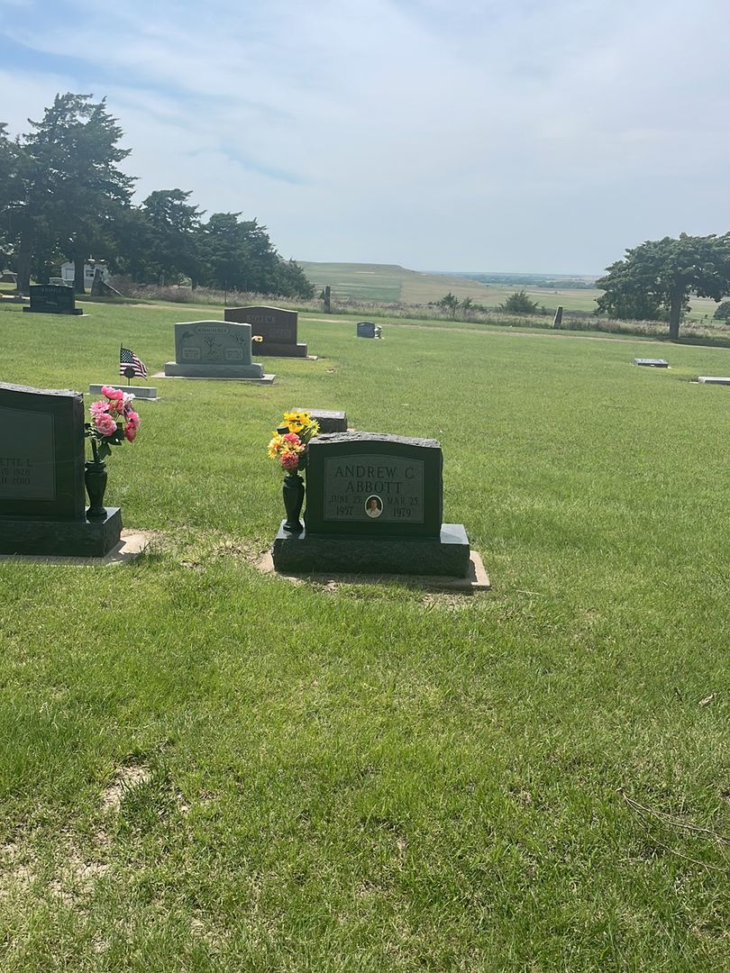 Andrew C. Abbott's grave. Photo 1