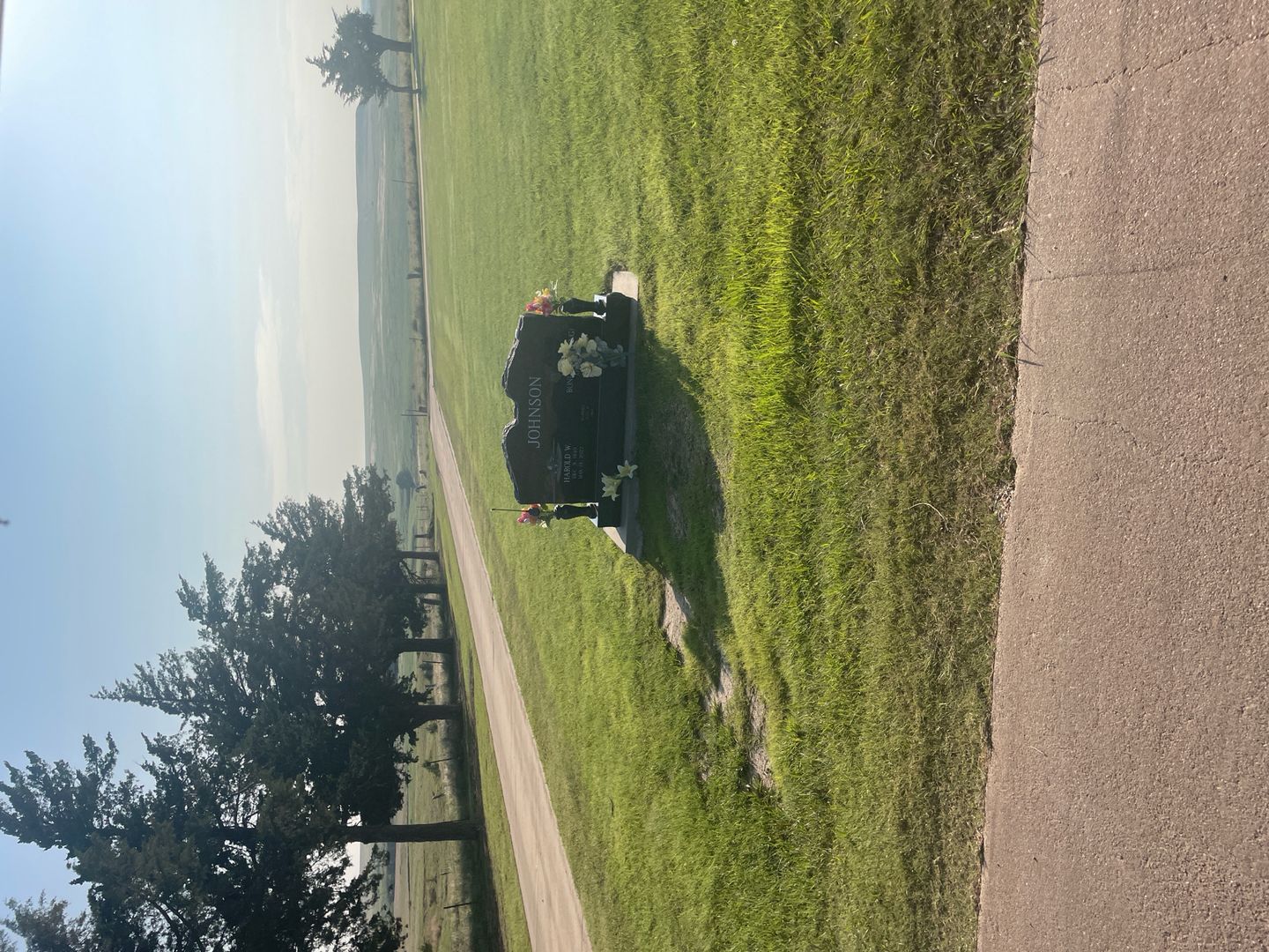 Bonita M. Tong Johnson's grave. Photo 1
