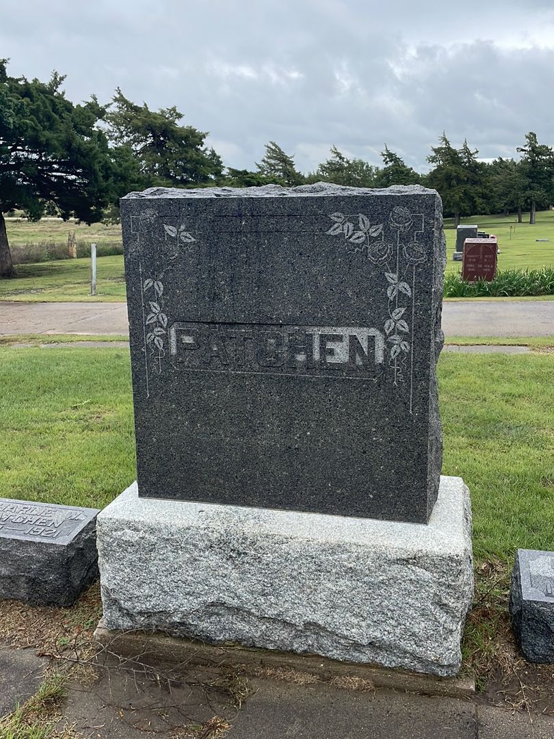 Charlie W. Patchen's grave. Photo 1