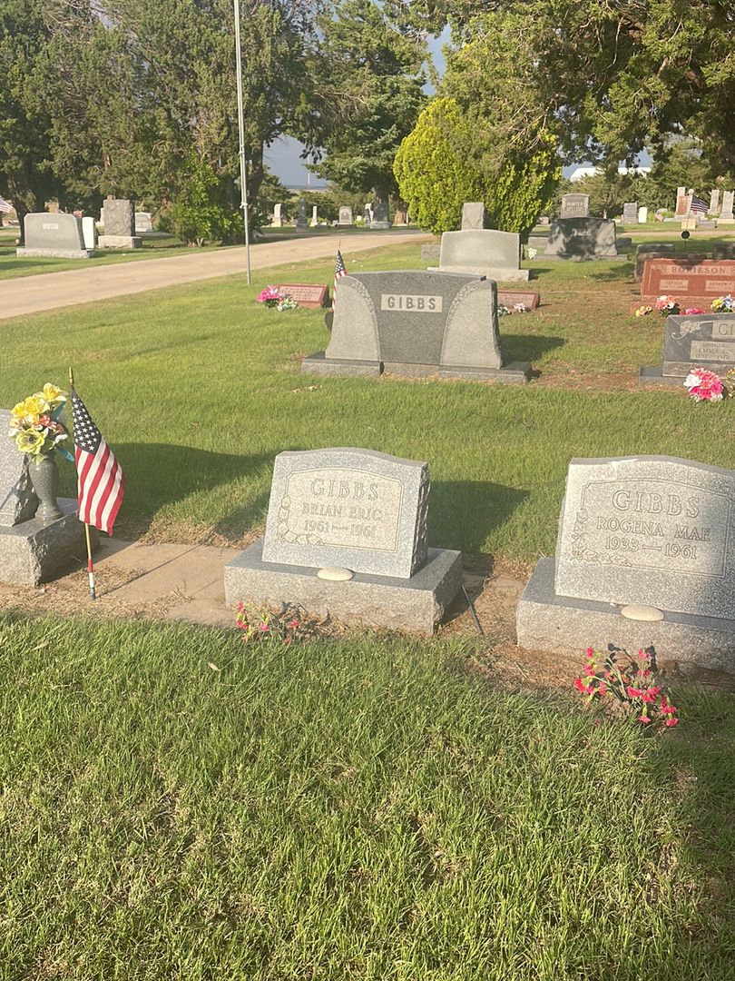 Brian Eric Gibbs's grave. Photo 1