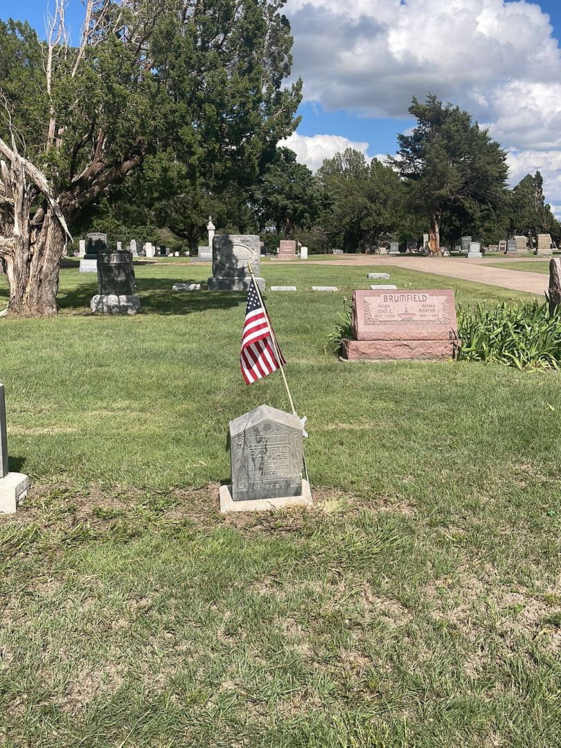 David L. Young's grave. Photo 1