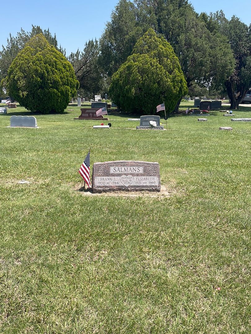 Frank L. Salmans's grave. Photo 1