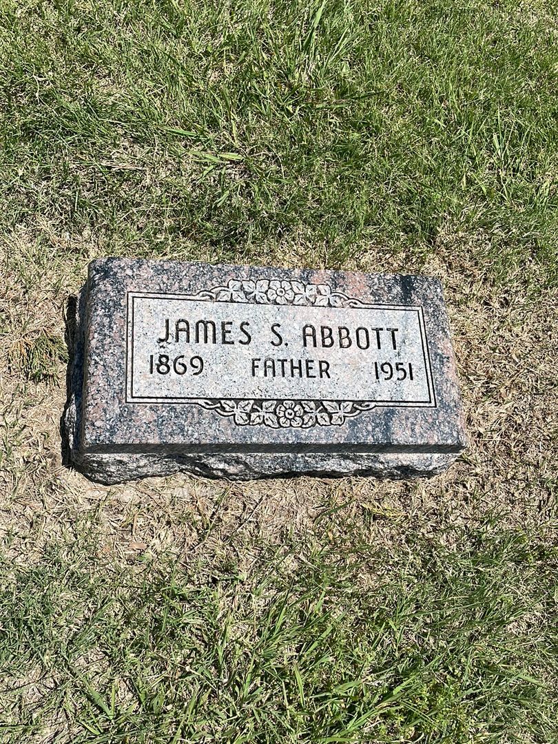 James S. Abbott's grave. Photo 1