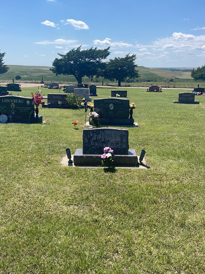 Jack D. Fakes's grave. Photo 1