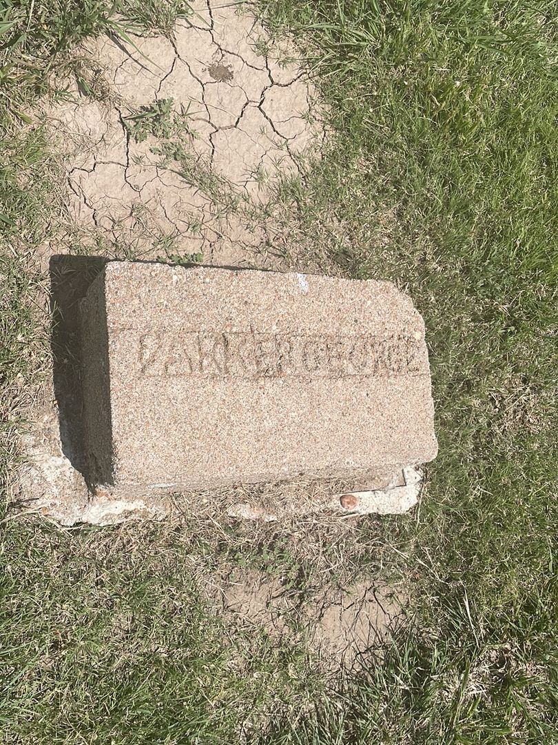 Parker George's grave. Photo 1