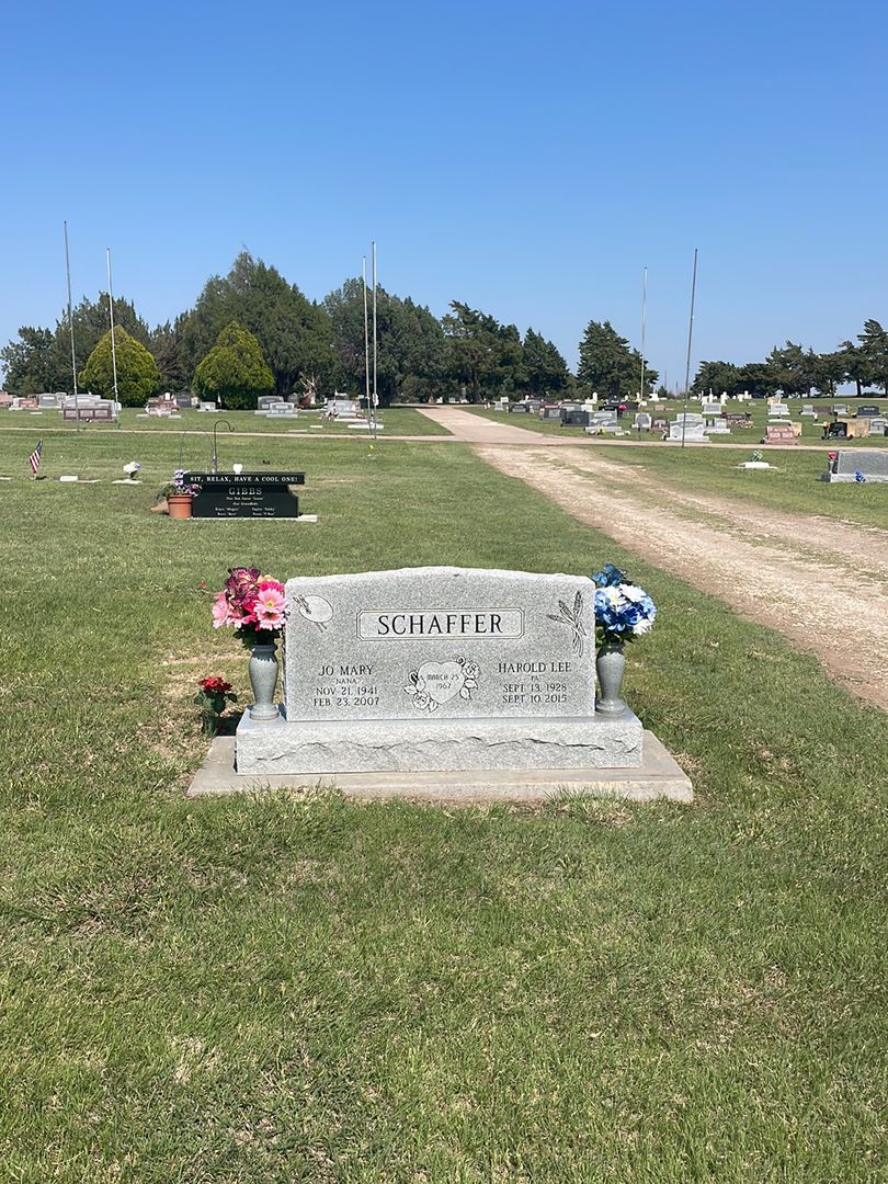 Harold Lee Schaffer's grave. Photo 1