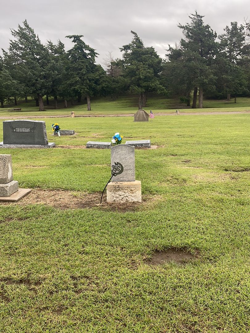 Archie M. Catherwood's grave. Photo 1