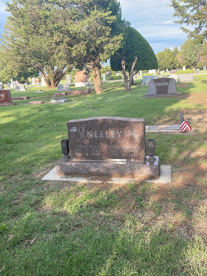 John Howard Neeley's grave. Photo 1