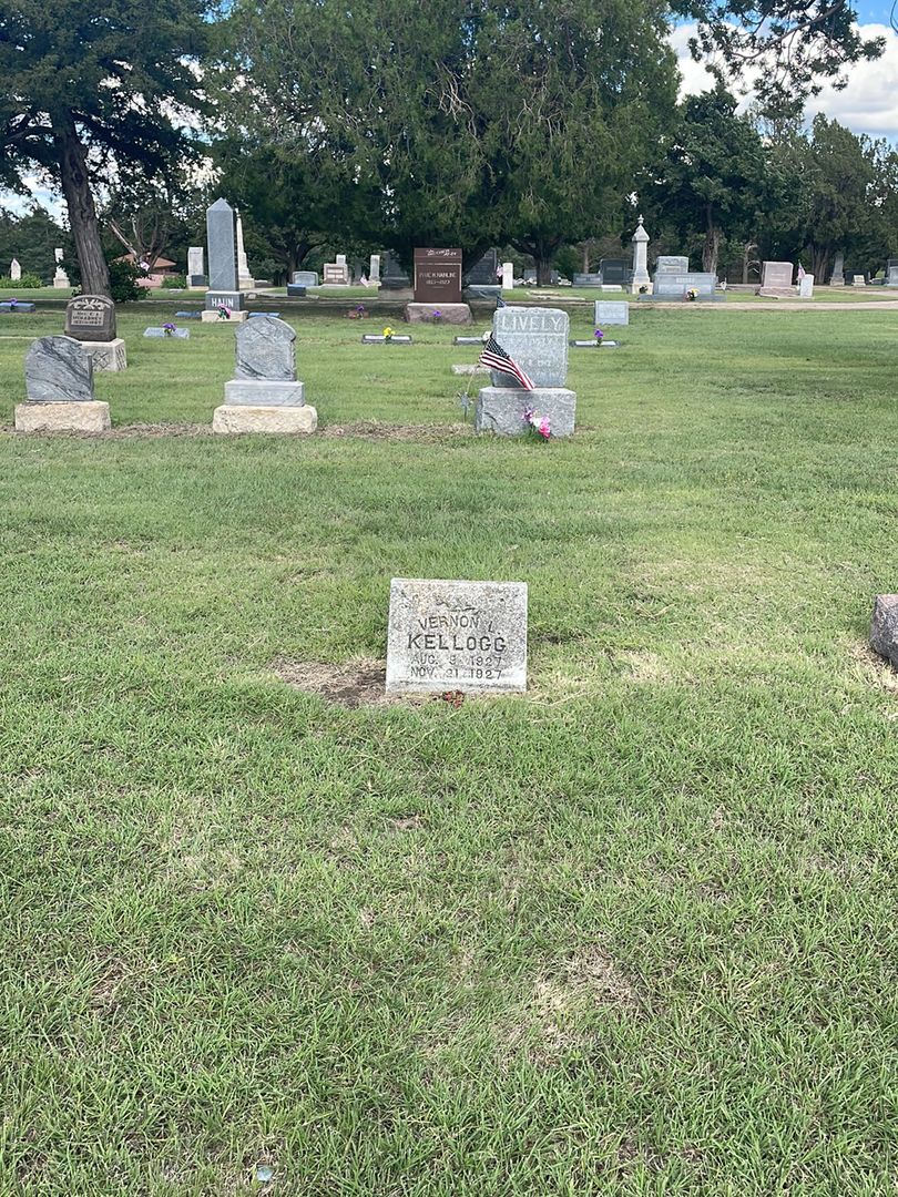Vernon L. Kellogg's grave. Photo 1