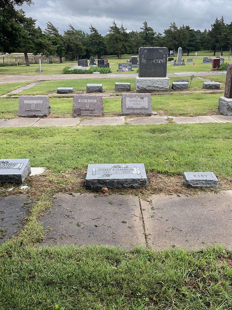 James P. Hamblin's grave. Photo 1