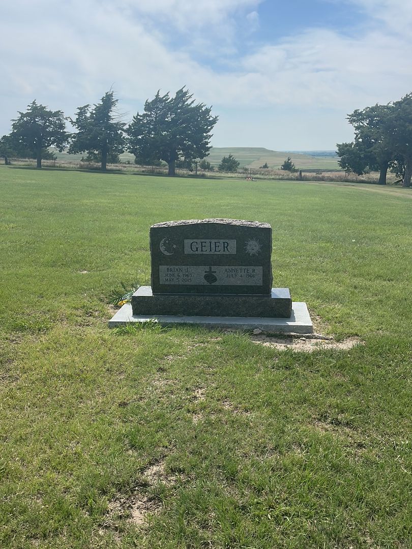 Brian J. Geier's grave. Photo 1